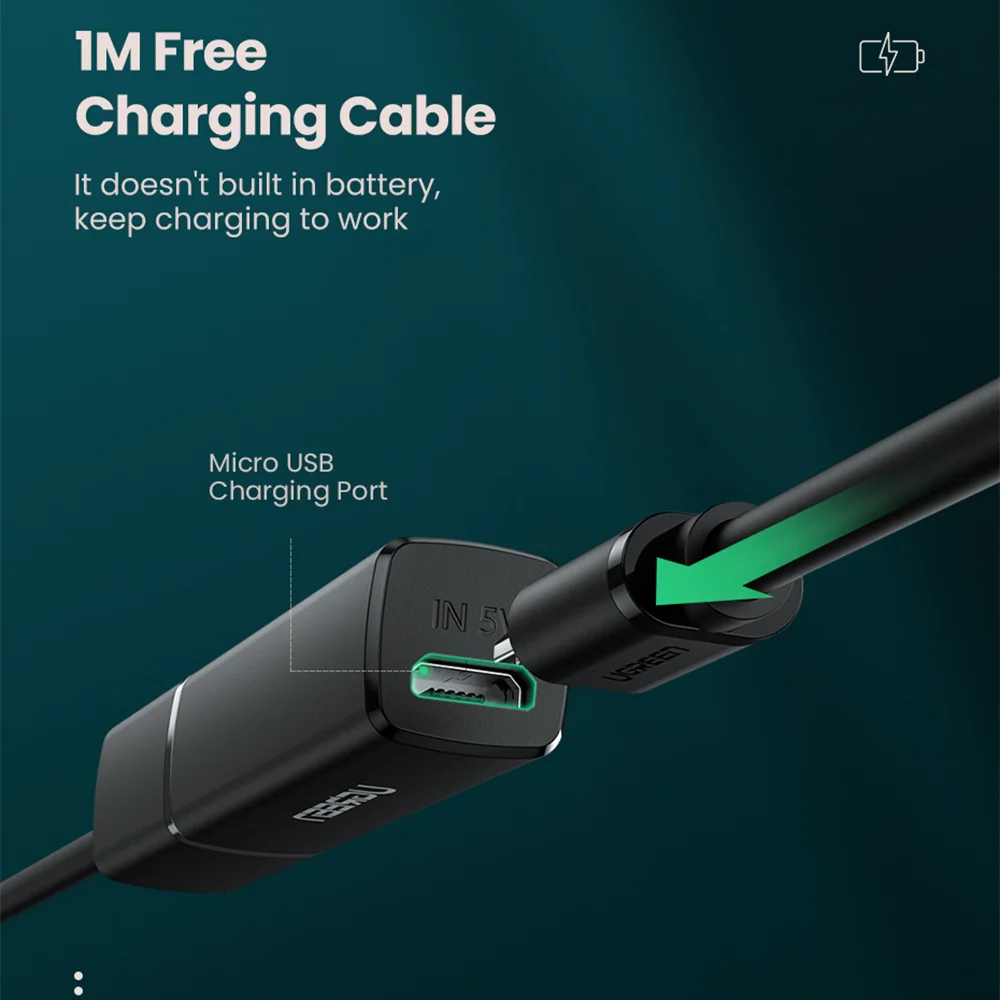 Imagem 4 de 5 do produto Adaptador Ugreen, Bluetooth, 5.0, P/ Optico - Cm150