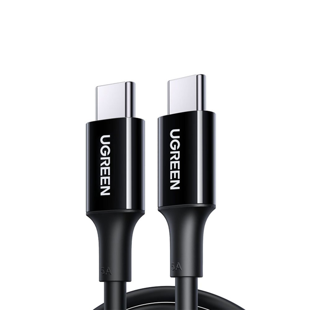 Cabo De Carregamento Ugreen, USB 2.0, Tipo C, 5a Macho, 1m, Preto