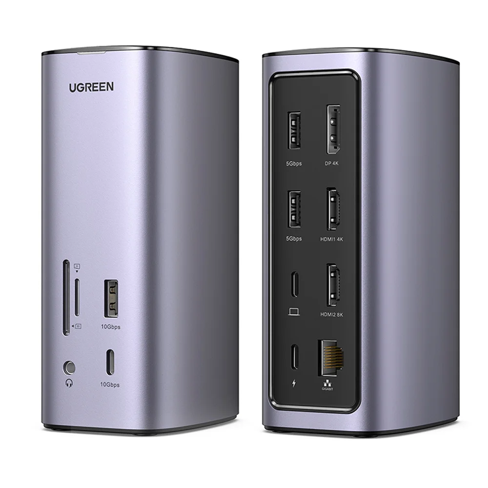 UGREEN ドッキングステーション12in1 Estaço De Acoplamento Ugreen USB C 12 Em 1 KaBuM