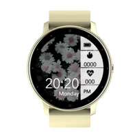 Smartwatch Zwear Zl02d Bt 4.0 Android Ios. Tela 1.3 Polegadas, Gold