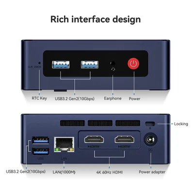 Mini PC Beelink Processador Intel KaBuM