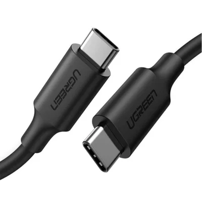 Cabo USB C 2.0 Ugreen Macho/macho 480mbs, Max. 3a 1m, Preto