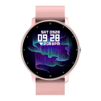 Smartwatch Zwear Zl02d, Bt 4.0 Android Ios, Tela 1.3 Polegadas, Rosa