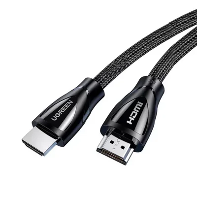 Cabo De Vídeo Ugreen, HDMI 2.1 Macho/macho, 8k60hz, 1m, Preto