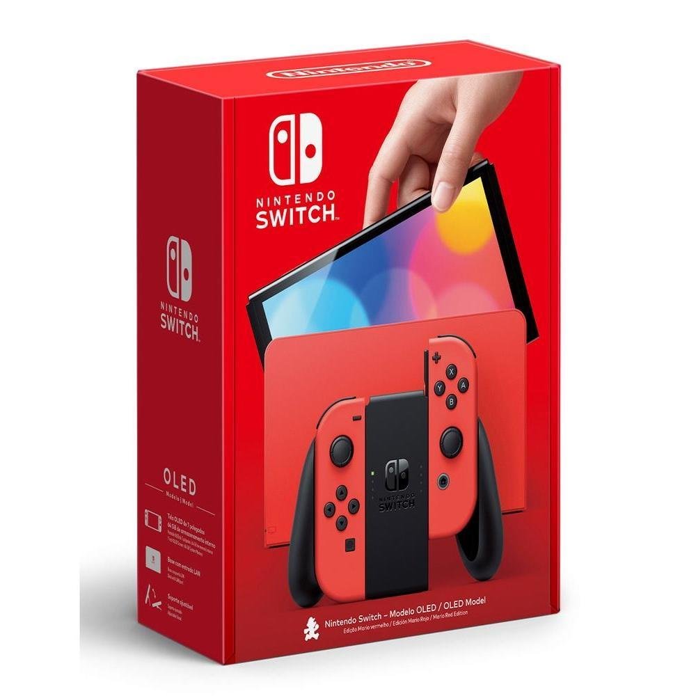 Console Nintendo Switch Oled 64GB Ediço Mário