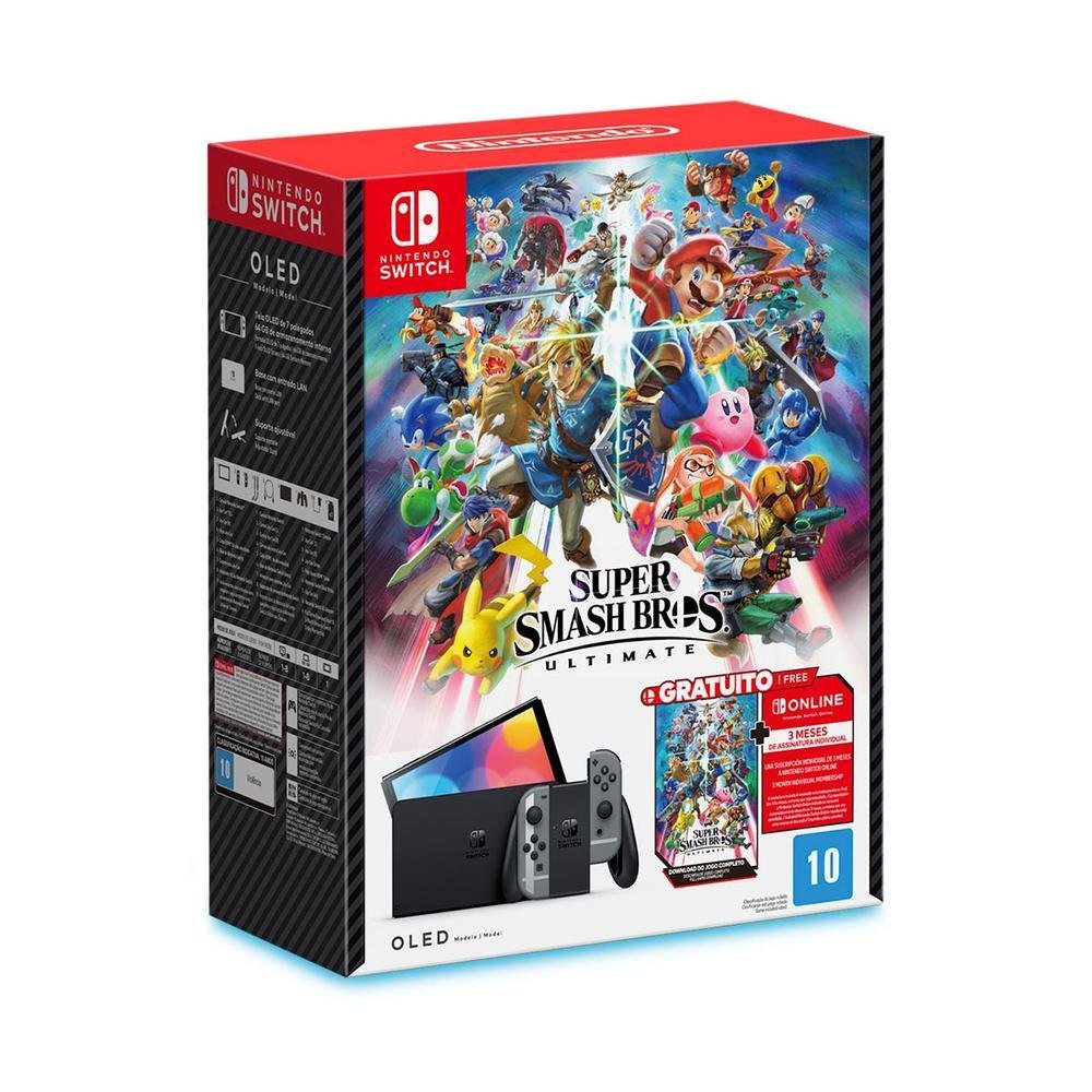 Console Nintendo Switch Oled KaBuM