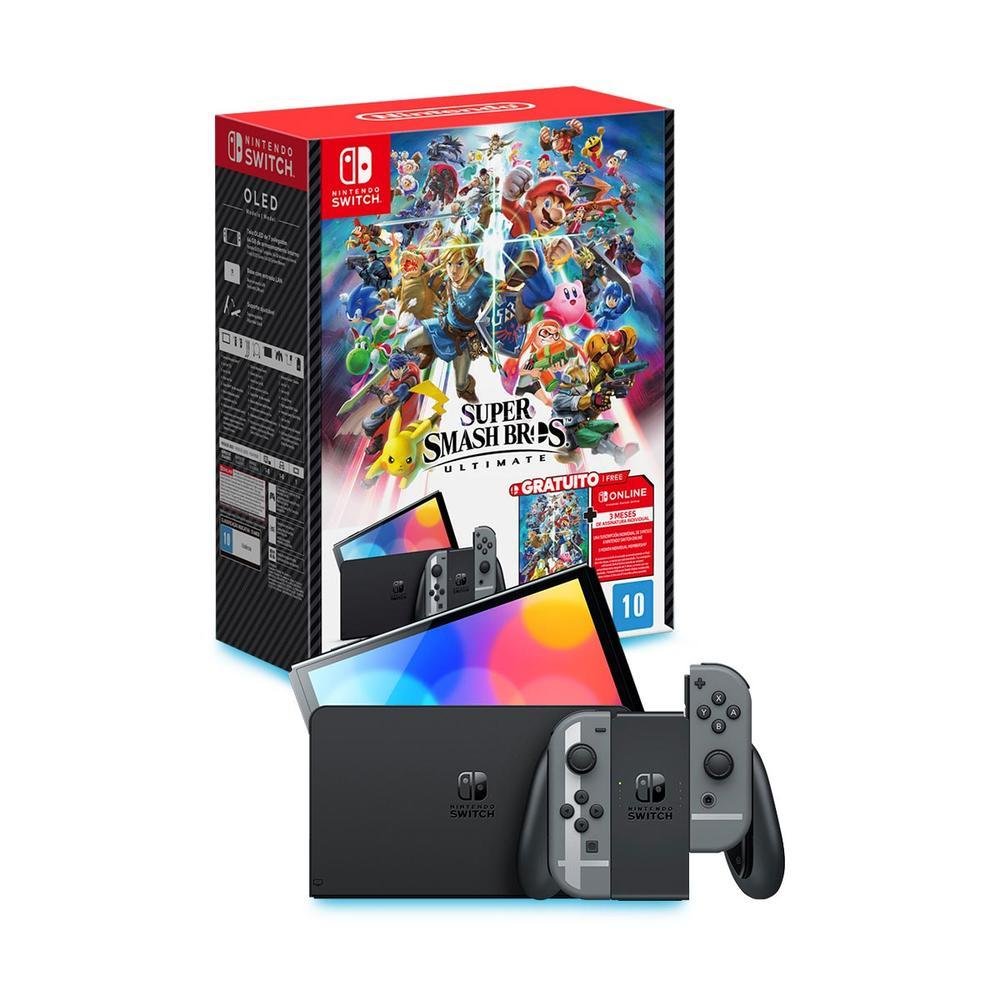 Console Nintendo Switch Oled KaBuM