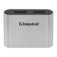Leitor Cartão Memória Micro Sd Kingston, Workflow, Para USB 3.2