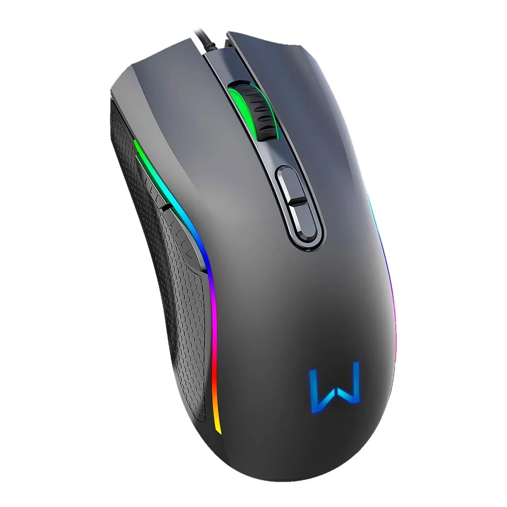Imagem 2 de 5 do produto Kit Mouse E Mousepad Gamer Multi Armory, 7 Botões, RGB, Preto - Mo396