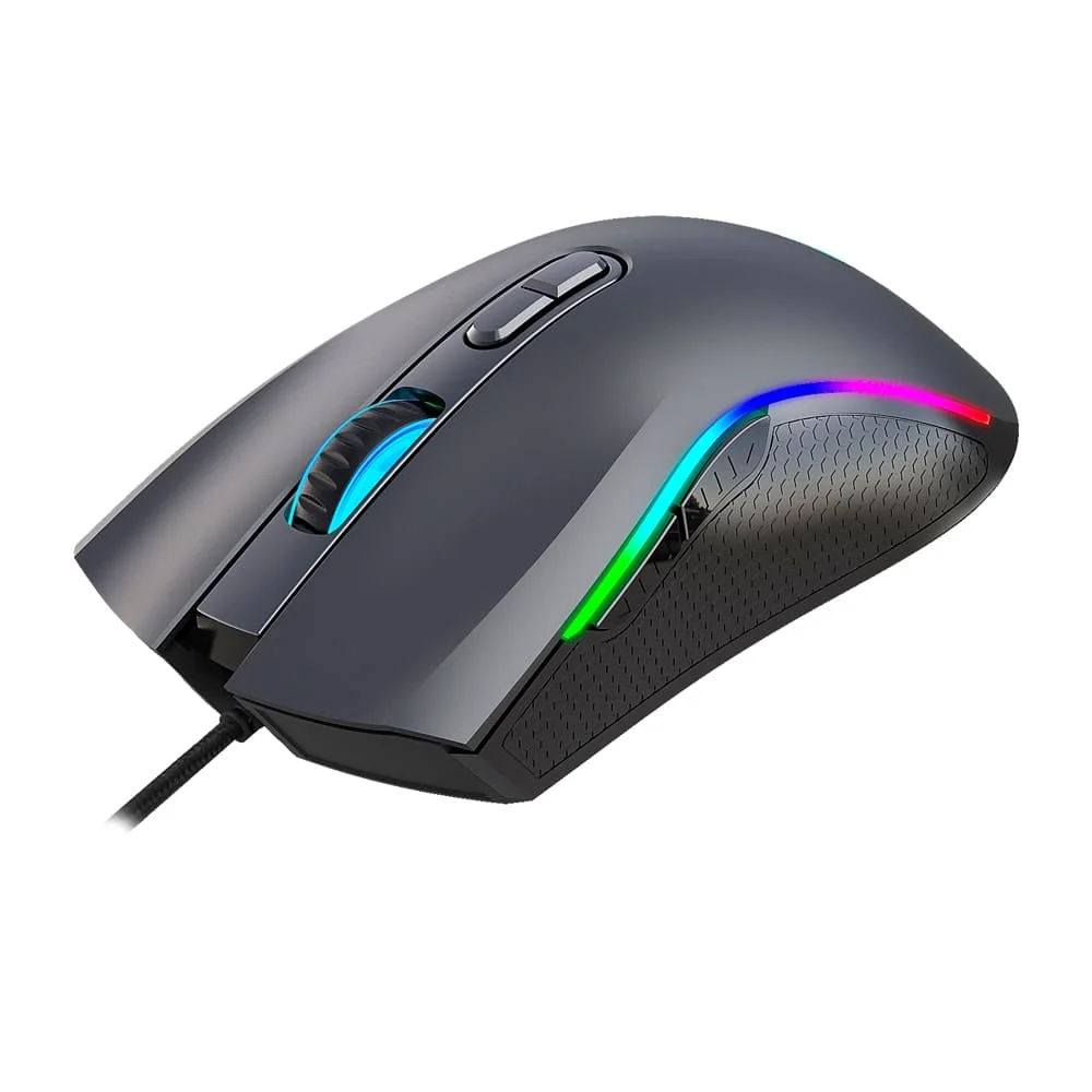 Imagem 5 de 5 do produto Kit Mouse E Mousepad Gamer Multi Armory, 7 Botões, RGB, Preto - Mo396