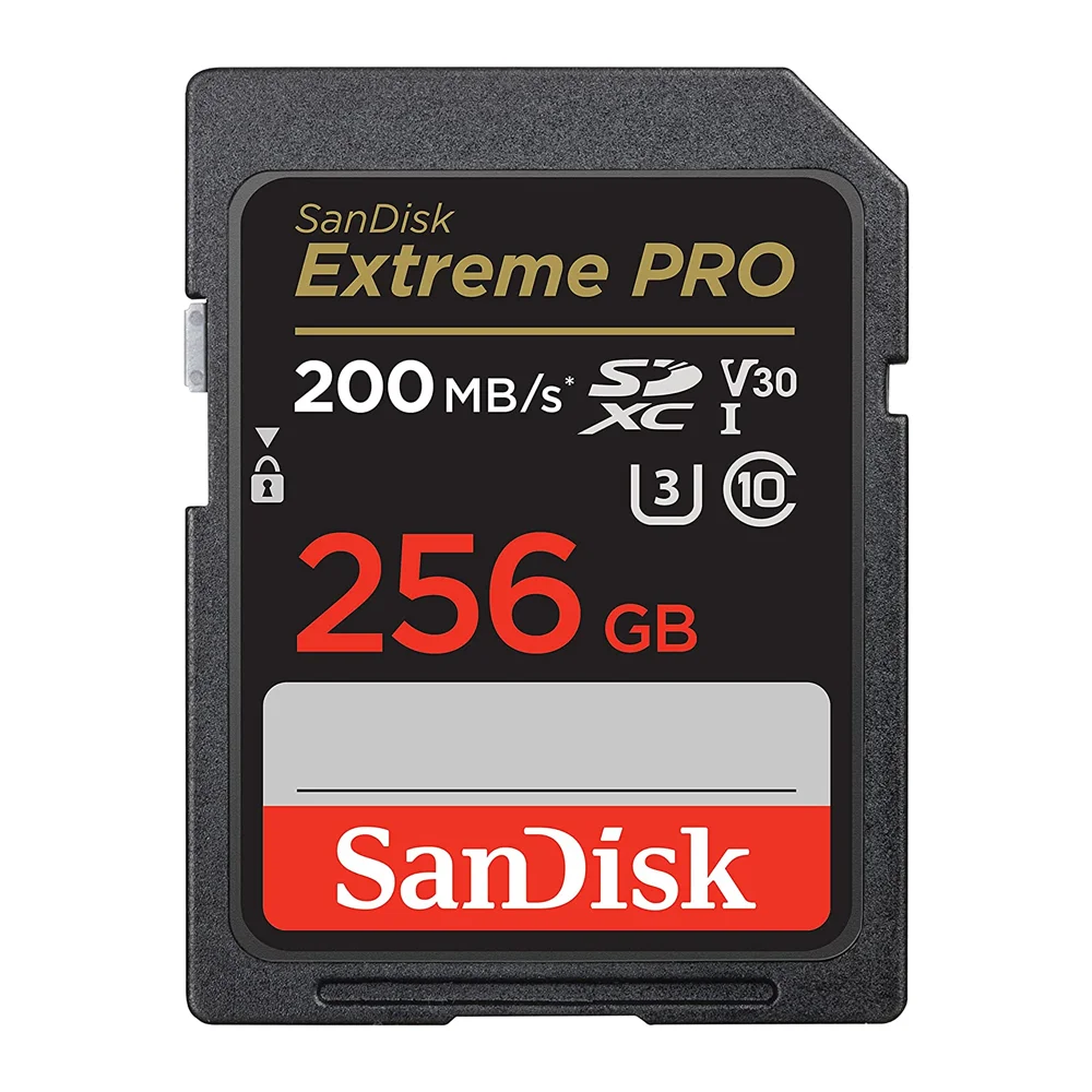 Carto De Memória Sandisk Sdxc Extreme 256GB KaBuM