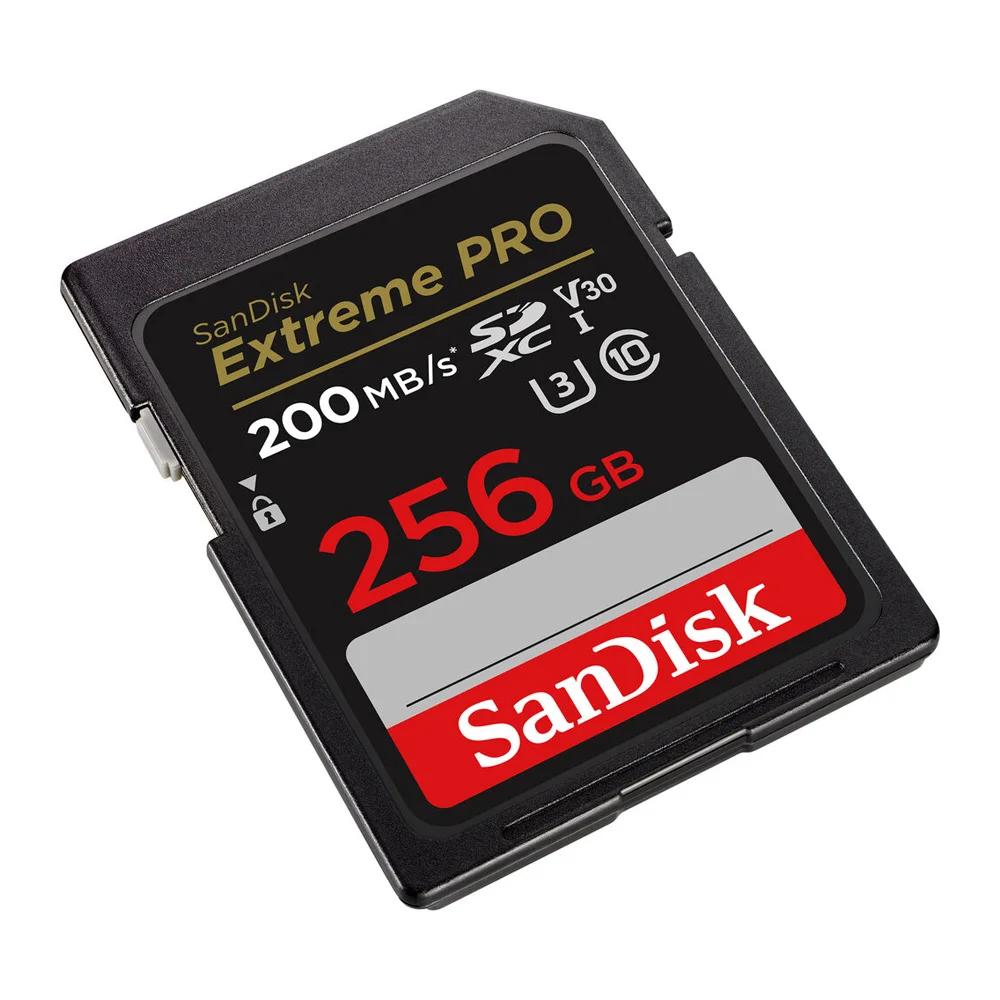 Carto De Memória Sandisk Sdxc Extreme 256GB KaBuM