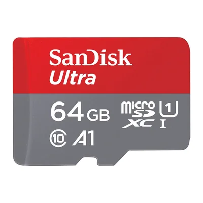 Cartão De Memória Microsd Sandisk 64GB, Microsd Ultra, 140mbs