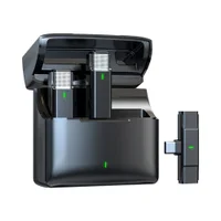 Microfone Lapela Vimai Ep033ah2, P/dispositivos USB-c, Preto