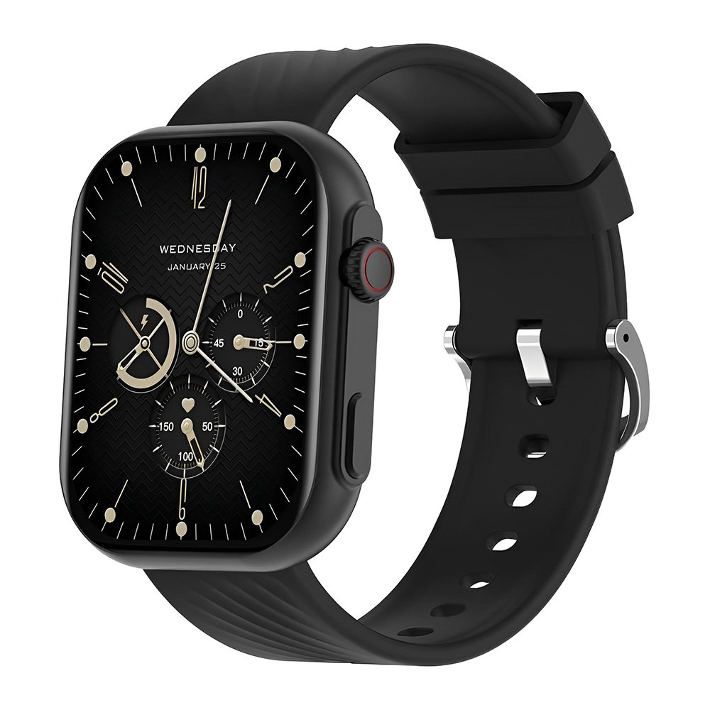 Smartwatch Zwear Zl80, Chamada Bt 5.2, Tela 2 Polegadas, P/ Android Ios