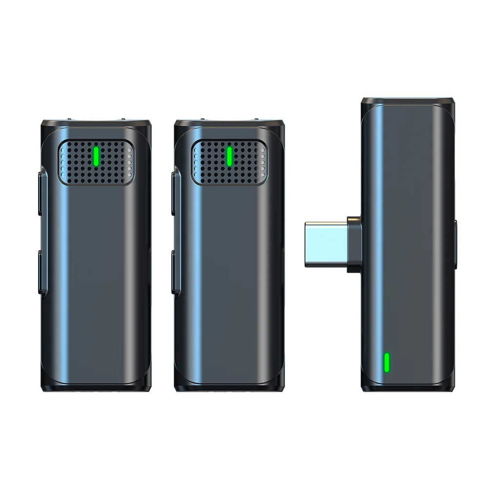 Imagem 3 de 4 do produto Microfone De Lapela Vimai V8-c-2, P/dispositivos USB-c, Preto