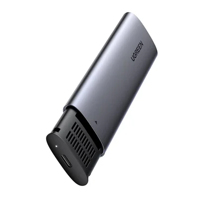 Case Externa Ugreen, SSD M.2 Sata, Com Cabo USB A/c 50cm