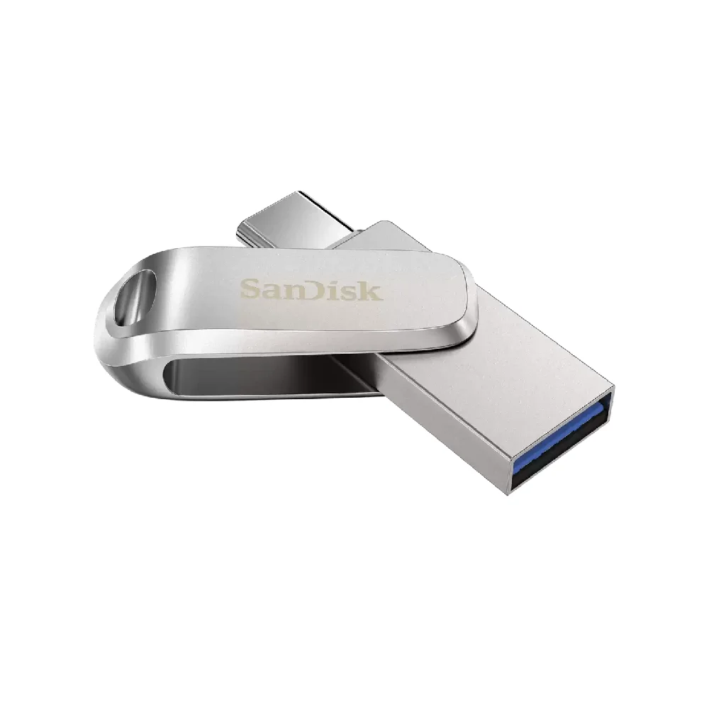 Imagem 4 de 4 do produto Pen Drive Sandisk, 64GB, Dual Drive Luxe 3.1, USB Tipo-C