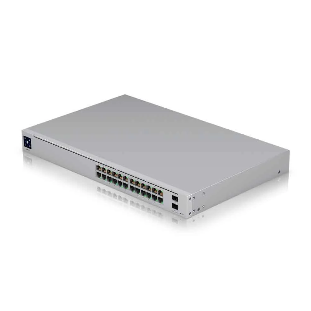 Imagem 4 de 5 do produto Switch Ubiquiti Gerenciável L3, Gigabit, 24 Portas, 02 Portas Sfp+ De 10GB - Usw-Pro-24 Rack