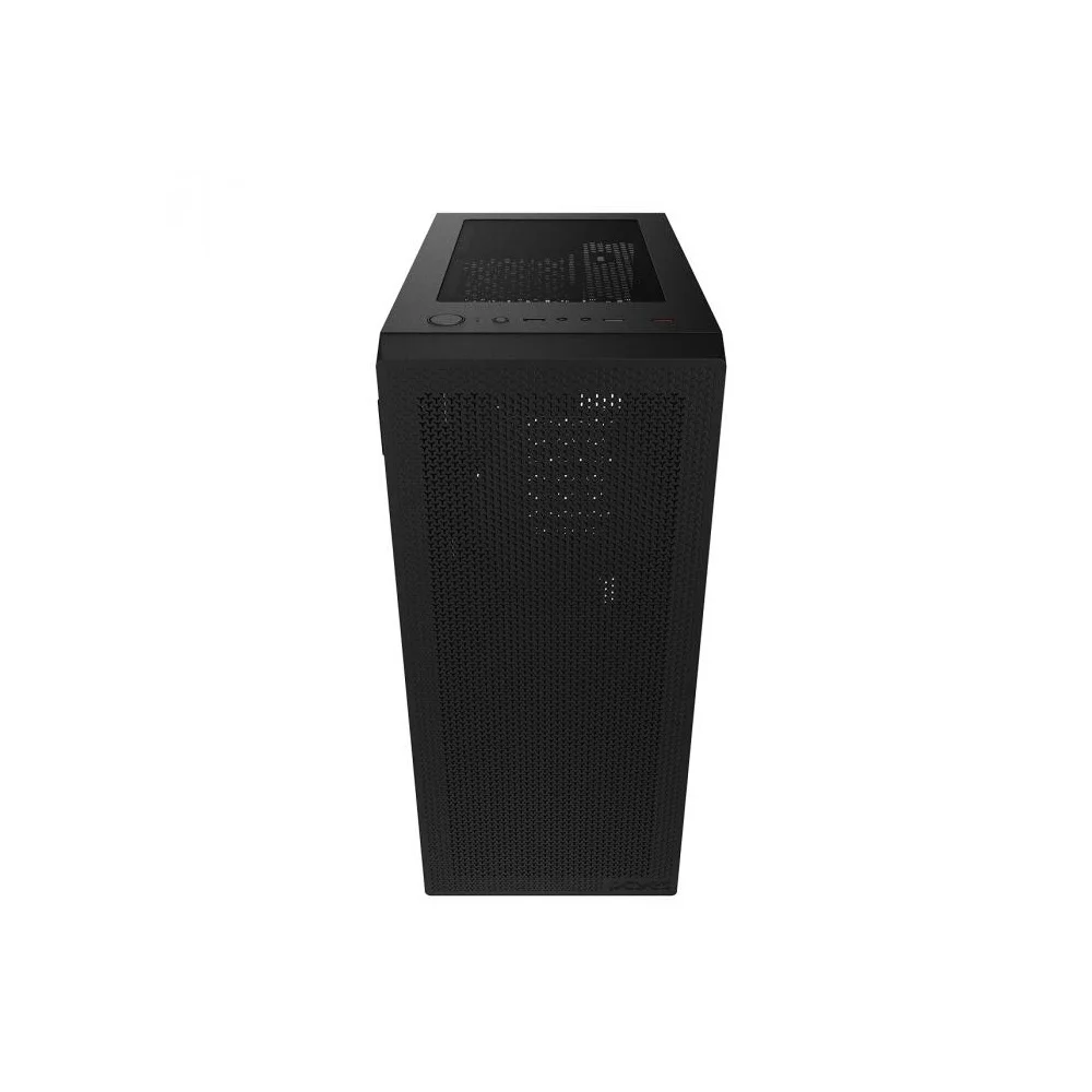 Imagem 4 de 5 do produto Gabinete Gamer Pcyes Bolter Black Vulcan, Lateral Em Vidro - Gbbvpbr