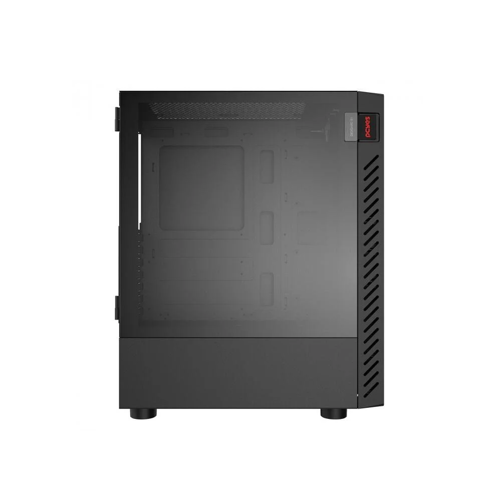 Imagem 5 de 5 do produto Gabinete Gamer Pcyes Bolter Black Vulcan, Lateral Em Vidro - Gbbvpbr