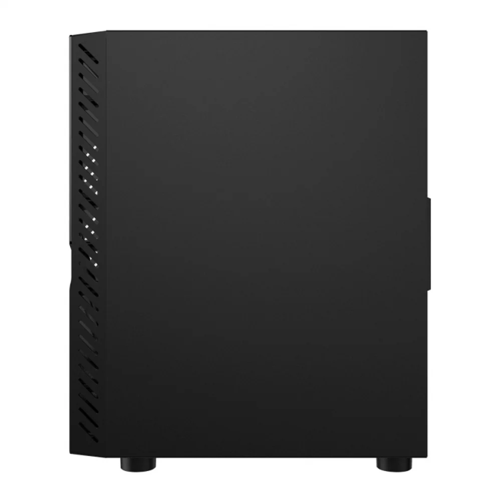 Imagem 3 de 5 do produto Gabinete Gamer Pcyes Set Black Vulcan, Lateral Em Vidro - Gsbvpbr