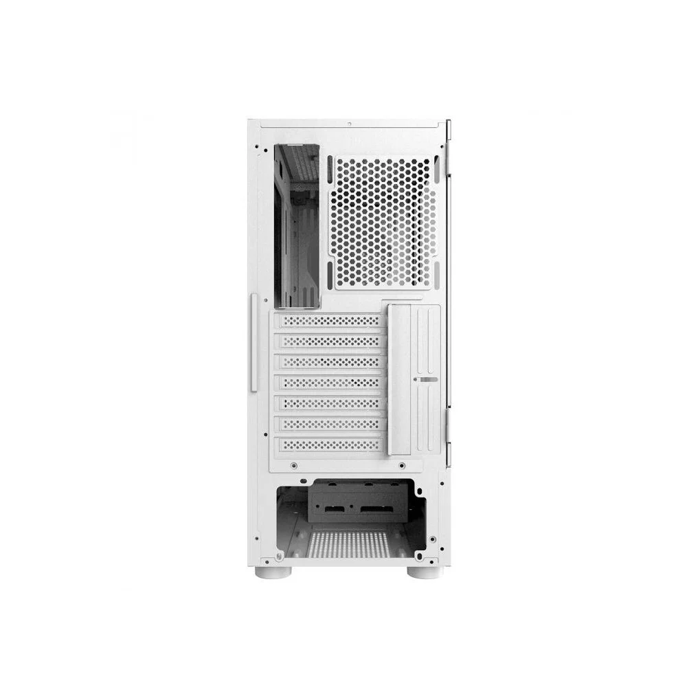Imagem 5 de 5 do produto Gabinete Gamer Pcyes Set White Ghost-lateral Em Vidro - gswgpbr