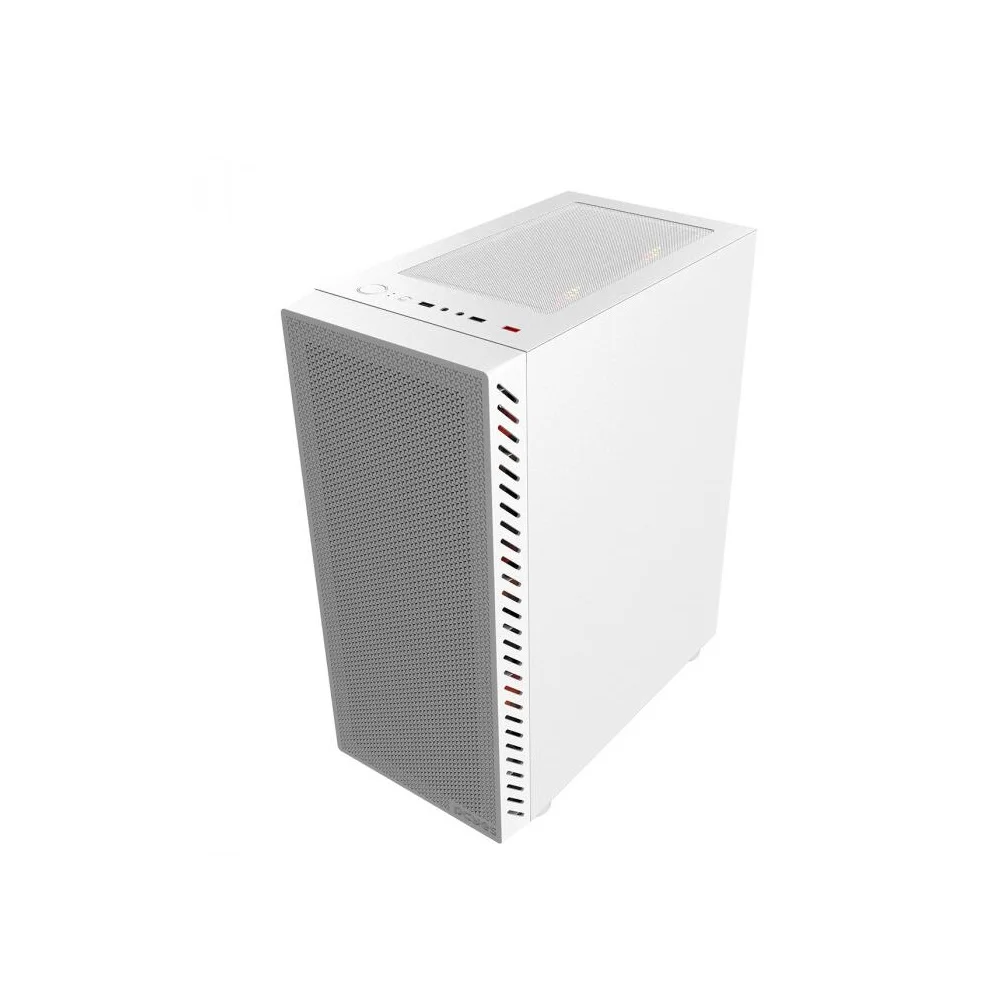 Imagem 2 de 5 do produto Gabinete Gamer Pcyes Bolter White Ghost, Lateral Em Vidro