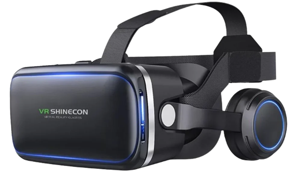 Imagem 2 de 5 do produto Óculos 3D Realidade Virtual, Bluetooth, Com Controle - Shine