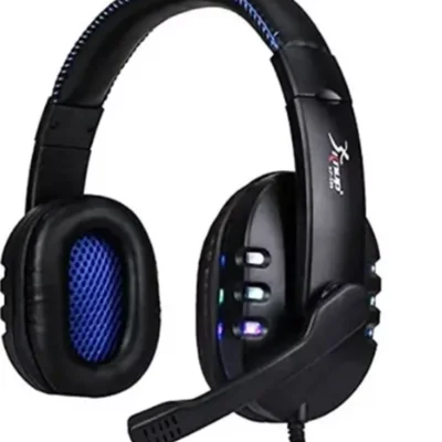 Fone De Ouvido Gamer Headset Knup 359, Com Fio, Conexão USB, E Controle, Preto