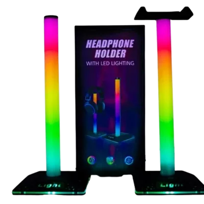 Suporte Para Fone De Ouvido Headset Gamer Vlx, RGB, USB