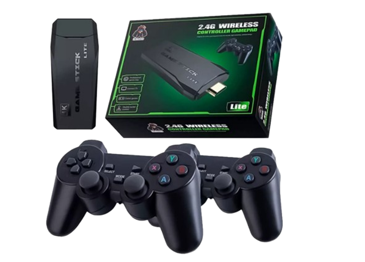 Video Game 4K HDMI, Portatil, Retrô Clássico, Sem Fio, Gamepad 10.000 Jogos