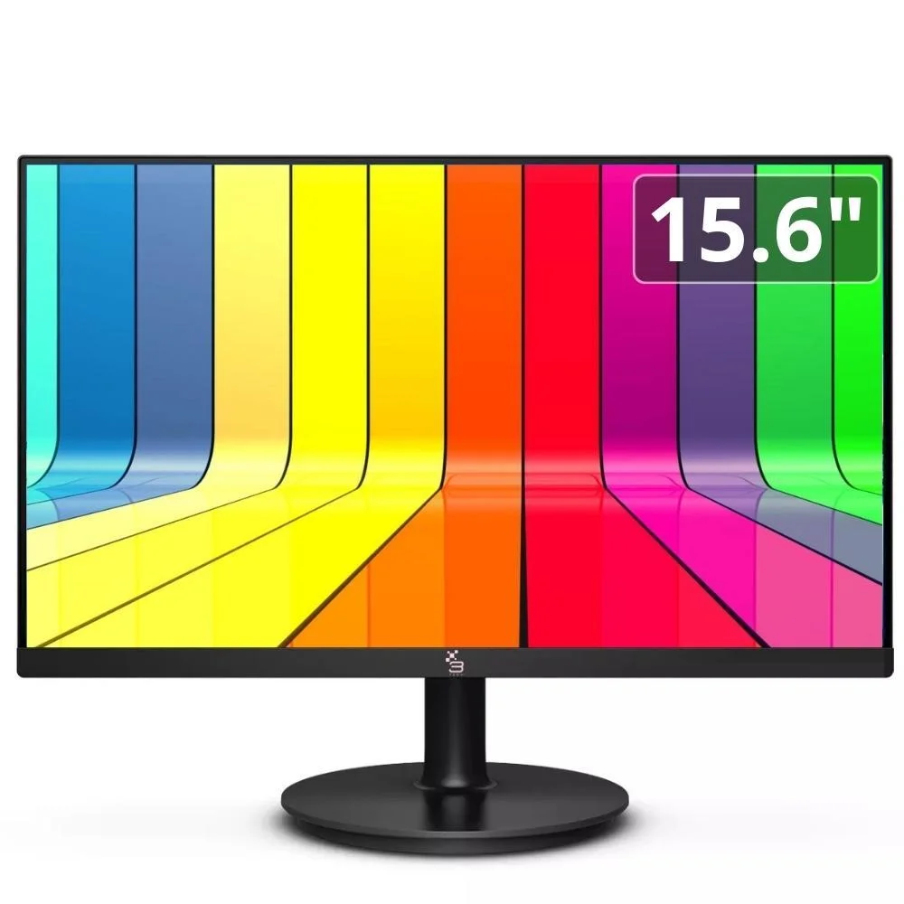 Monitor 15.6 Polegadas Led, Widescreen, Hd, HDMI, VGA, Vesa, Ajuste De Inclinação - M156whd Monitor 15.6 Polegadas Led, Widescreen, Hd, HDMI, VGA, Vesa, Ajuste De Inclinação - M156whd