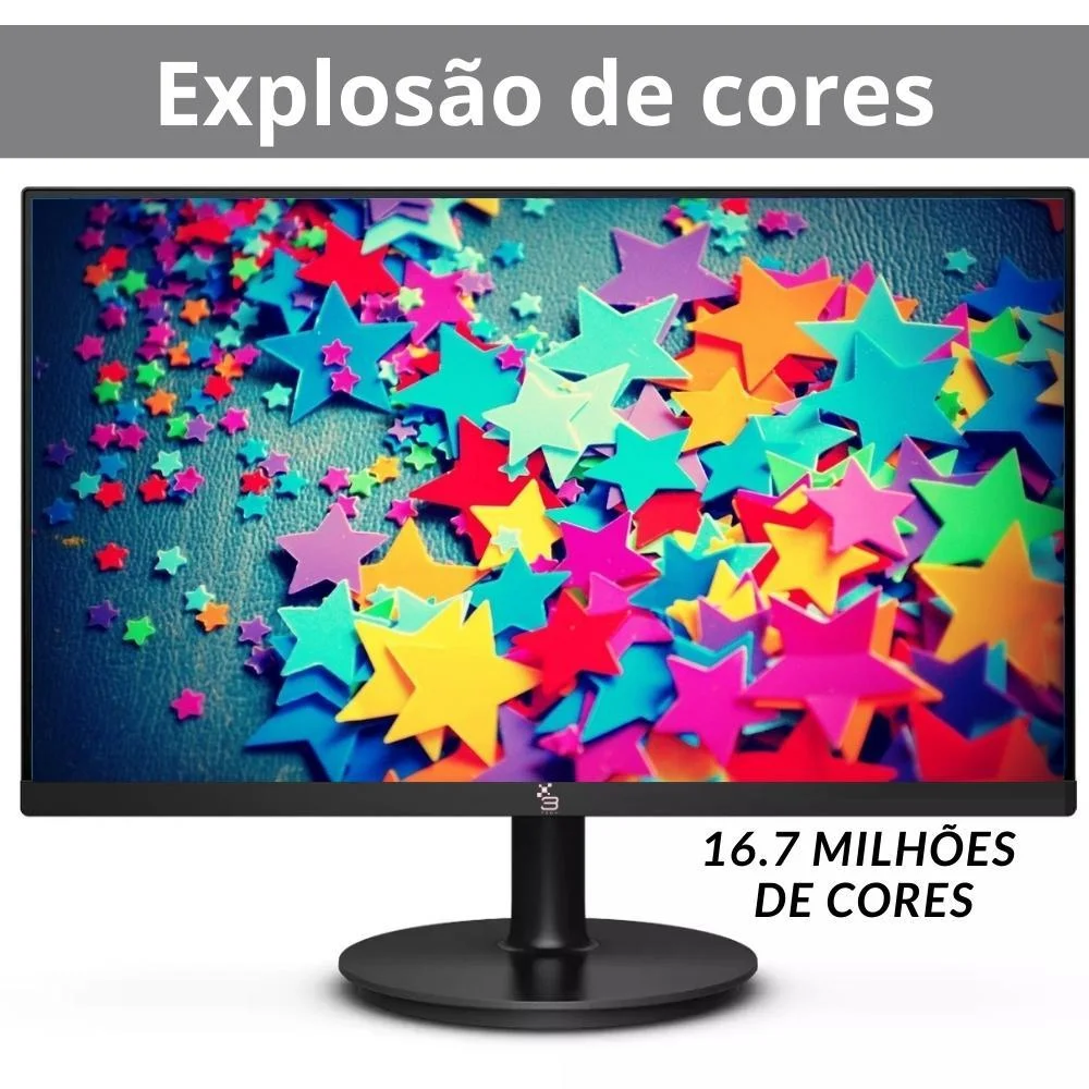 Monitor 15.6 Polegadas Led, Widescreen, Hd, HDMI, VGA, Vesa, Ajuste De Inclinação - M156whd Monitor 15.6 Polegadas Led, Widescreen, Hd, HDMI, VGA, Vesa, Ajuste De Inclinação - M156whd