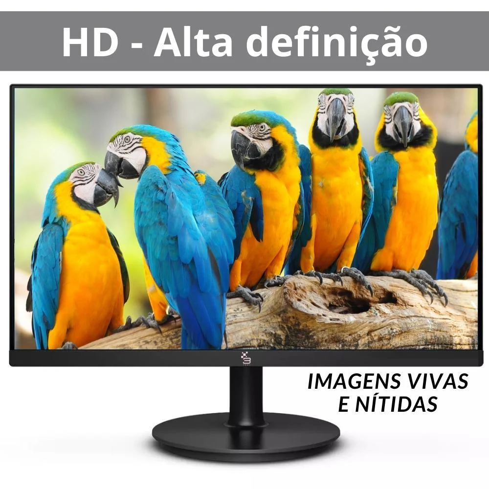 Monitor 15.6 Polegadas Led, Widescreen, Hd, HDMI, VGA, Vesa, Ajuste De Inclinação - M156whd Monitor 15.6 Polegadas Led, Widescreen, Hd, HDMI, VGA, Vesa, Ajuste De Inclinação - M156whd