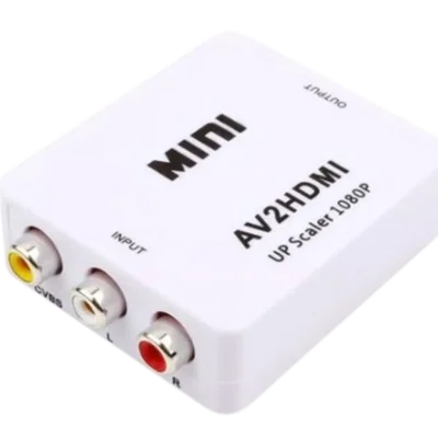 Adaptador Conversor HDMI Para AV RCA Áudio, Vídeo TV