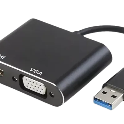 Cabo Adaptador USB 3.0, Para HDMI, VGA, Vídeo, Audio 1080p