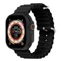 Smartwatch W68+ Ultra Series 8, Nfc, Tela 2.02" Microwear, Preto