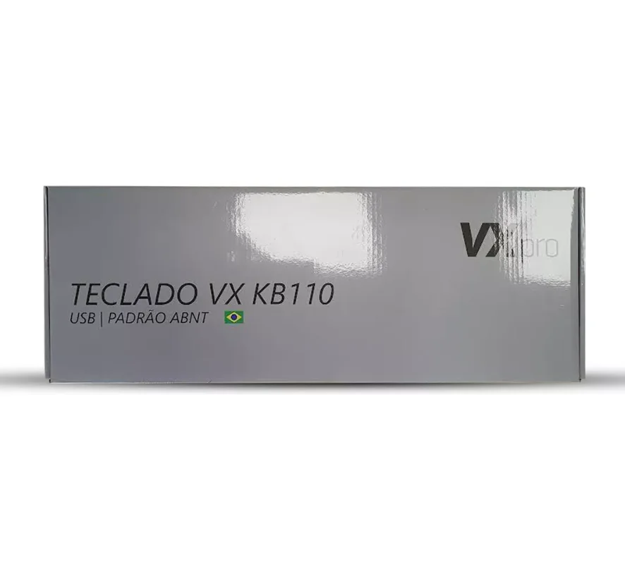 Imagem 2 de 3 do produto Teclado Vxpro  Vxkb110, Com Fio