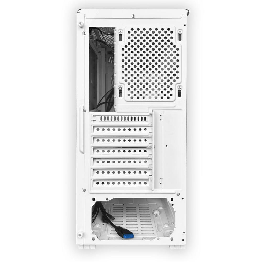 Imagem 5 de 5 do produto Gabinete Gamer White Neon, Mid Tower, Vidro Temperado, RGB, C/ 3 Fans