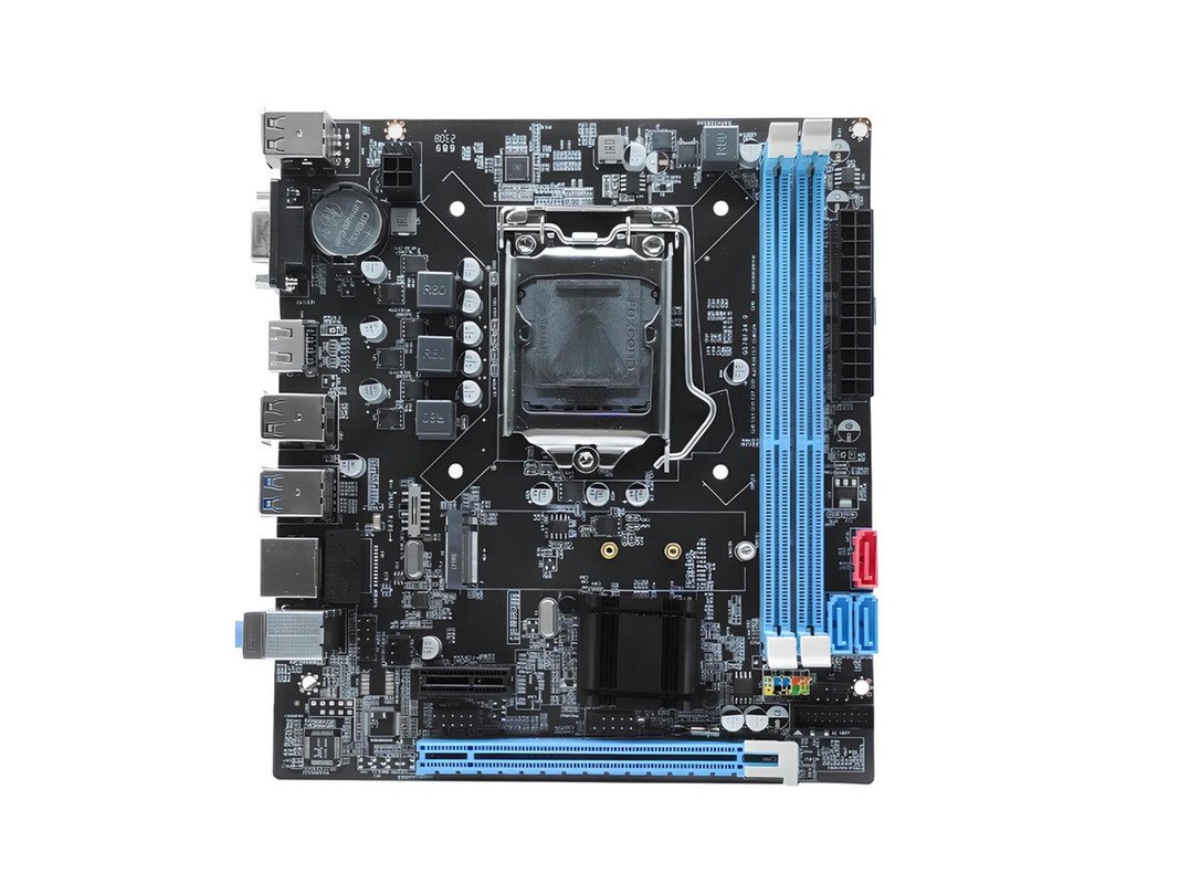 Placa Mãe B75 1155 Brx, C/ Caixa Box Lan, 10, 100, 1000