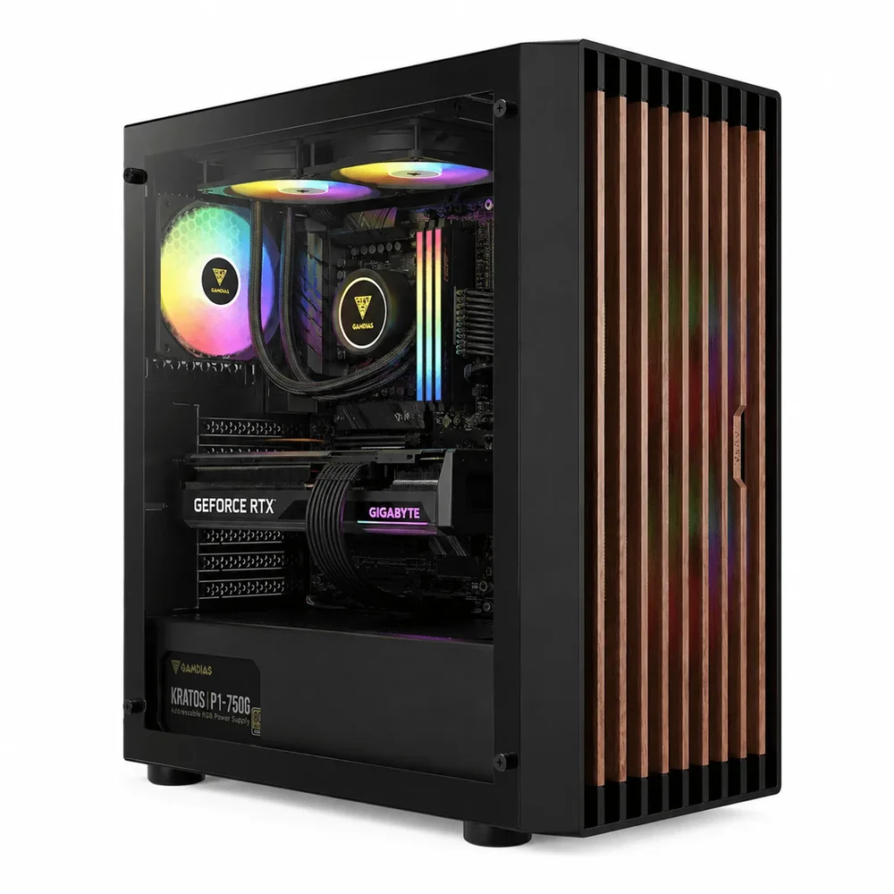 PC Gamer Ryzen 5 5500, Rtx 3060 12GB, 16GB, DDR4, SSD 480GB, 600w 80 Plus