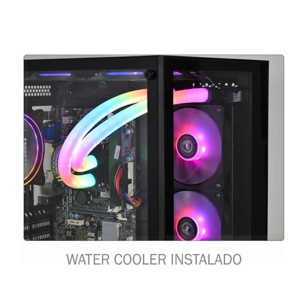 Water Cooler Wac4 K-mex, Bifrost ,240mm, Preto, Iluminacao ARGB 8