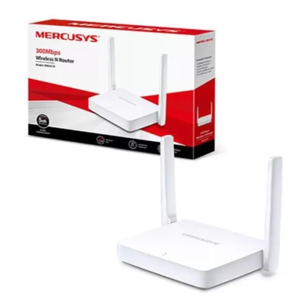 Imagem 4 de 5 do produto Roteador Mercusys Mw301r, Wireless, 300mbps, Ipv6, 2 Antenas, 5dbi