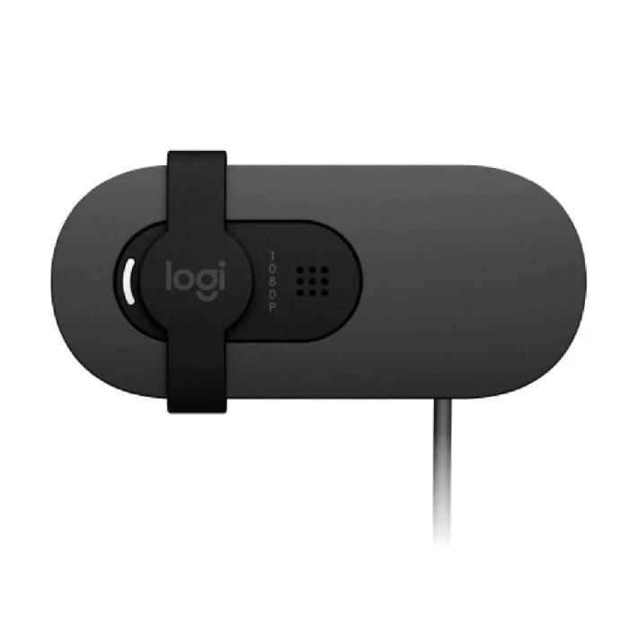 Imagem 2 de 5 do produto Webcam Logitech Brio 100, Full Hd, Grafite - 960-001586