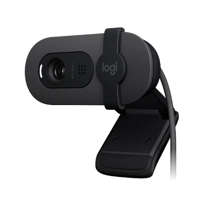 Imagem 4 de 5 do produto Webcam Logitech Brio 100, Full Hd, Grafite - 960-001586