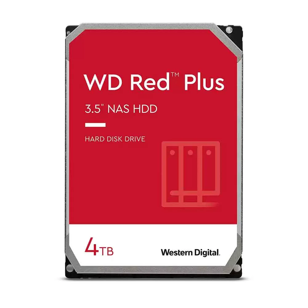 ほぼ新品Western Digital WD Red Plus 4TB Hd 35 Polegadas Westerndigital Red Plus 4tb KaBuM