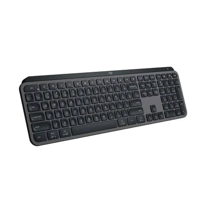 Teclado Logitech Mx Keys S, Bluetooth, Iluminado, Grafite - Sem Fio