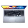 Notebook ASUS Vivobook X1502ZA Intel Core i5 12450H, 8GB RAM, SSD 256GB, Linux, Tela 15,6" FHD Silver - BQ1757