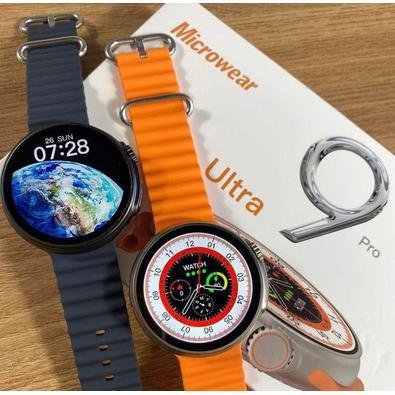 Smartwatch Ultra 9 Pró Redondo Série KaBuM